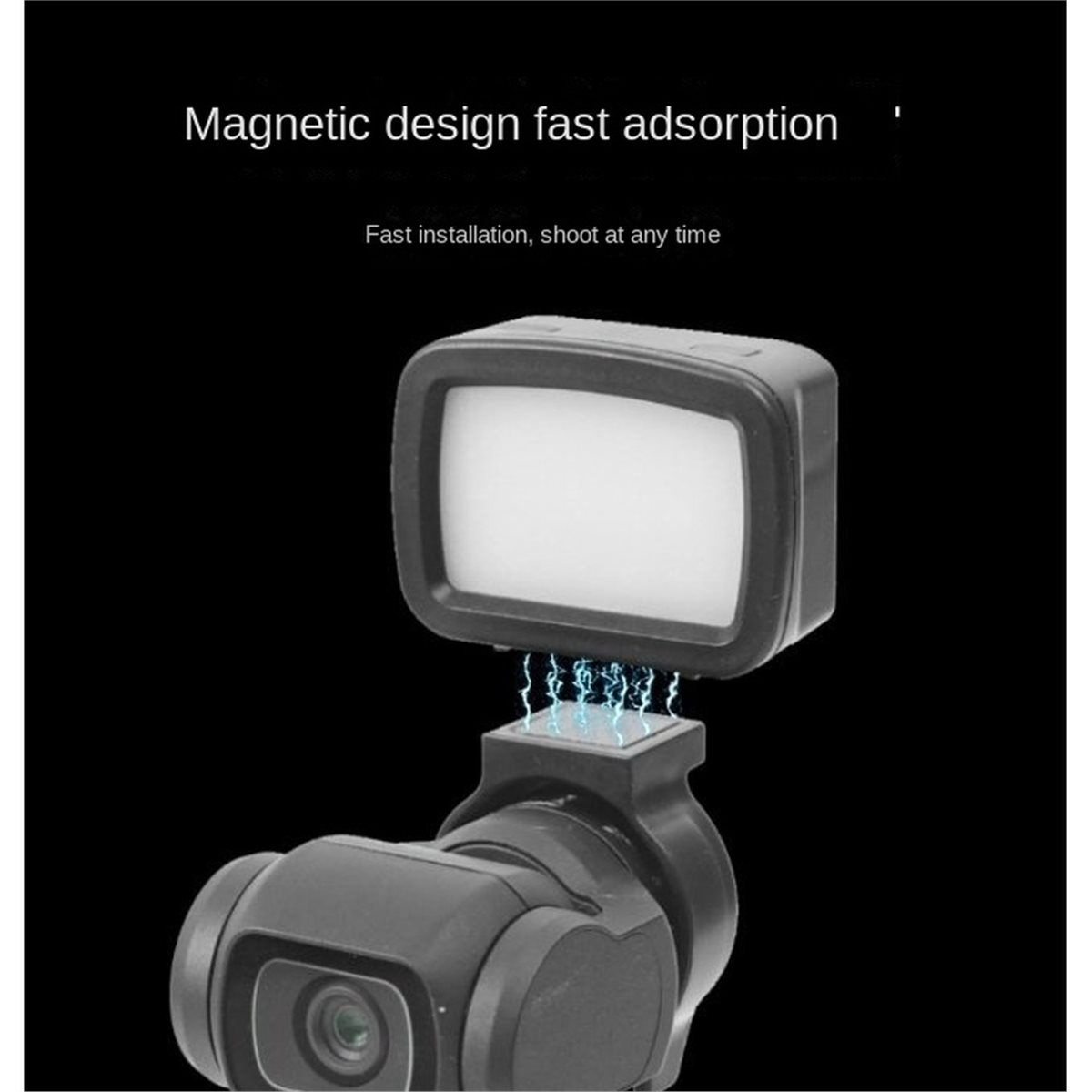 Photography Lighting Handheld - Luce LED Magnetica per Accessori Pocket