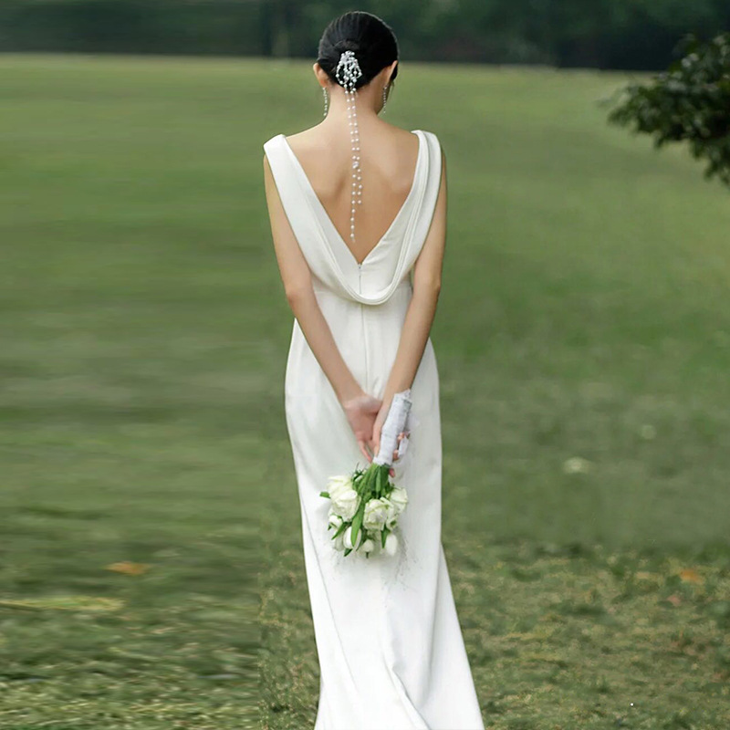Photography Lighting Style - Abito da sposa leggero stile coreano