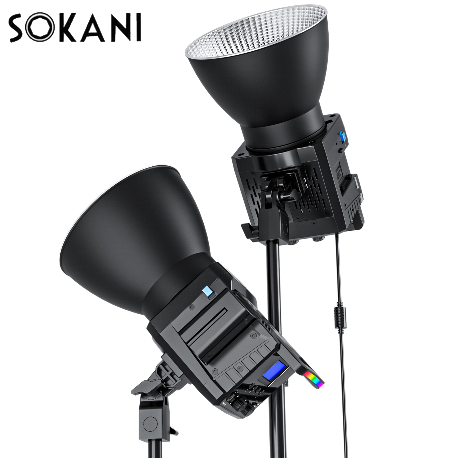 Photography Lighting For Outdoors - Sokani X100 RGB/Bicolore 100W Luce diurna
