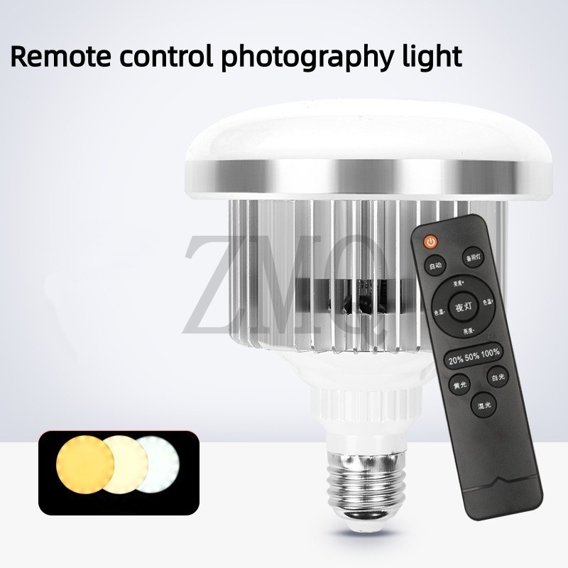 Photography Lighting Meter - E27 85W 155W Lampada 3200K-5500K LED
