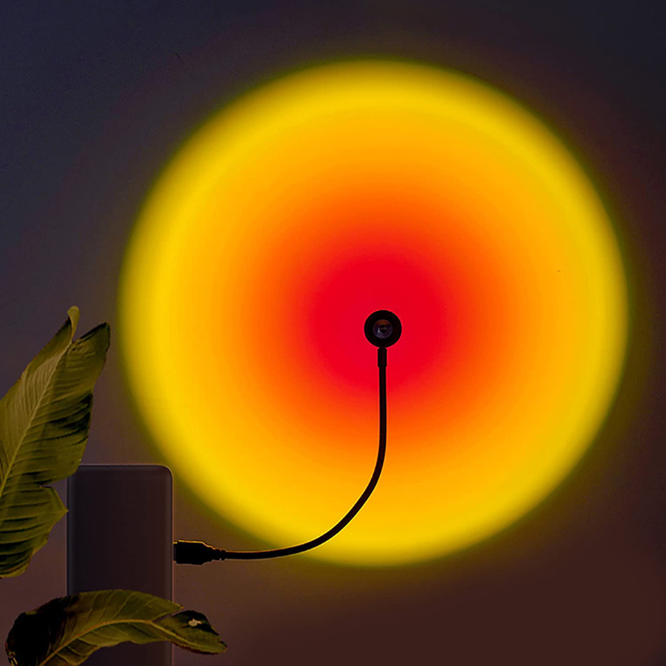 Photography Lighting Wall - 1x USB Lampada da tramonto LED