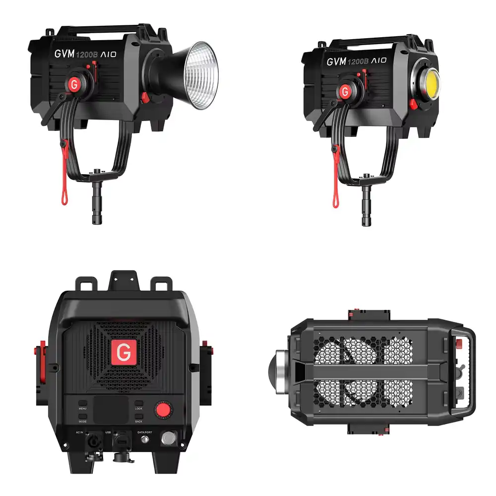 Photography With Lighting - GVM SD1200B AIO 1200W Faretto LED