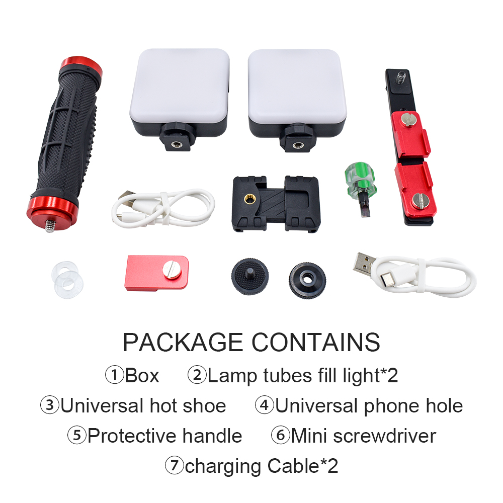 Luce per telefono a LED per im - Photography Lighting Handheld recensione e prezzo