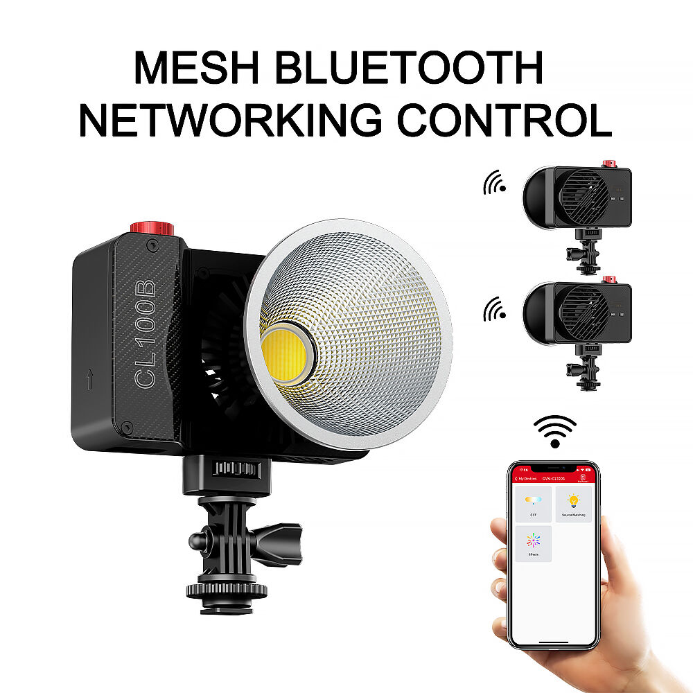 GVM CL100B Luce LED Bicolore P - Photography Lighting For Outdoors recensione e prezzo