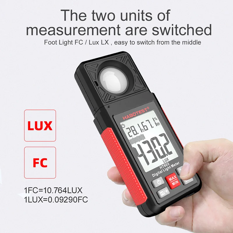 Luxmetro Digitale HT603 0~200. - Photography Lighting Meter recensione e prezzo