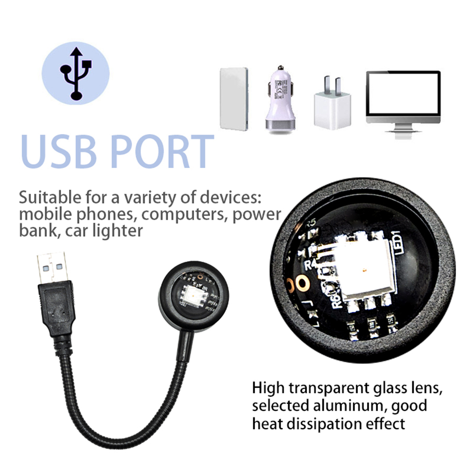 Lampada LED USB Proiettore Eff - Photography Lighting Wall recensione e prezzo