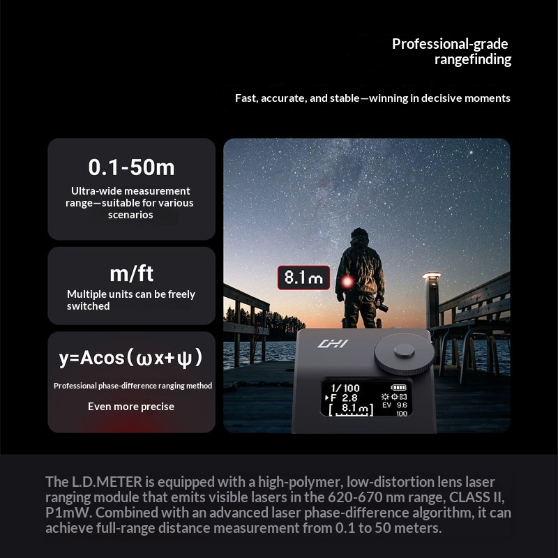 CHI Top Light Meter 0 1 50m Te - Photography Lighting Meter recensione e prezzo