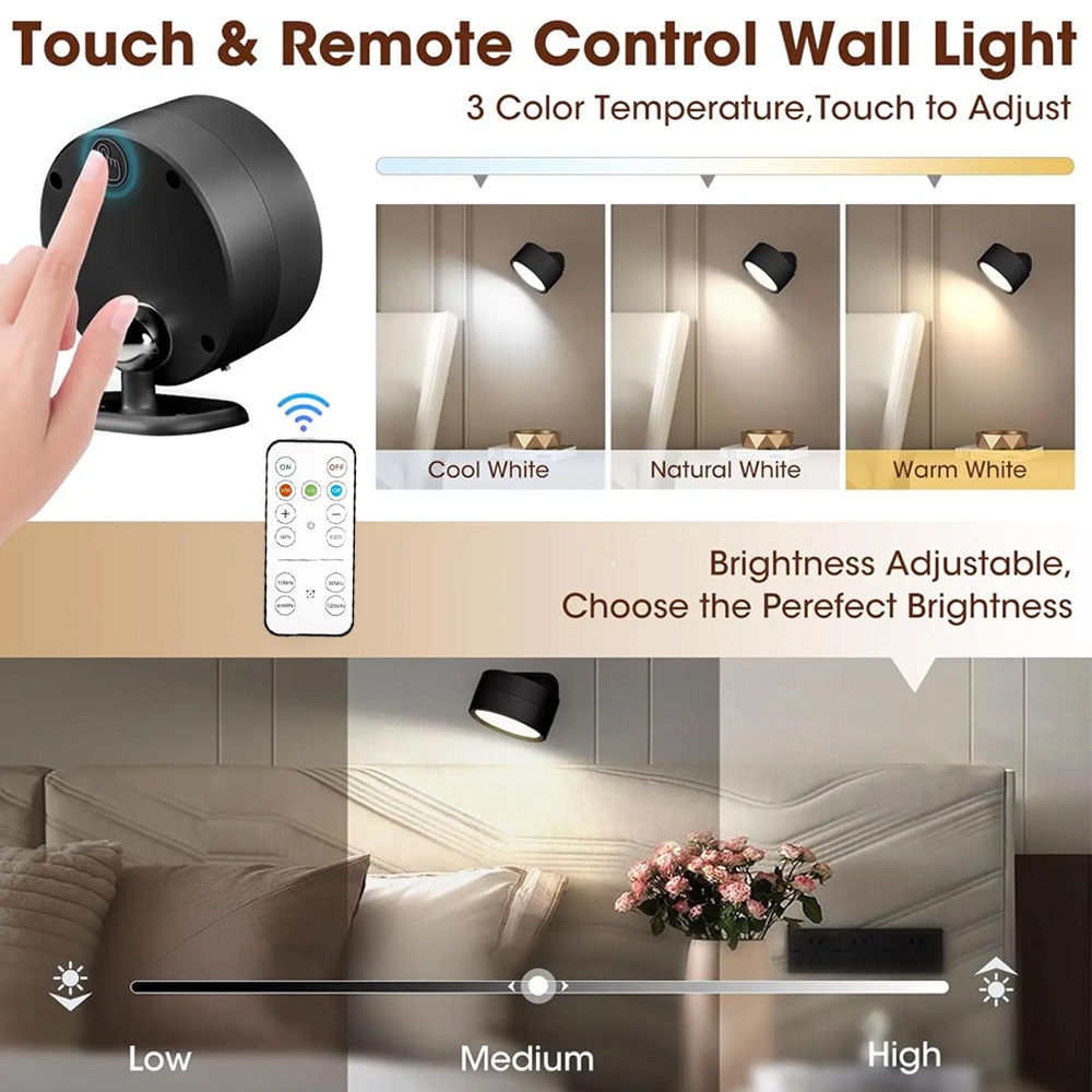 Lampada da parete magnetica a  - Photography Lighting Wall recensione e prezzo