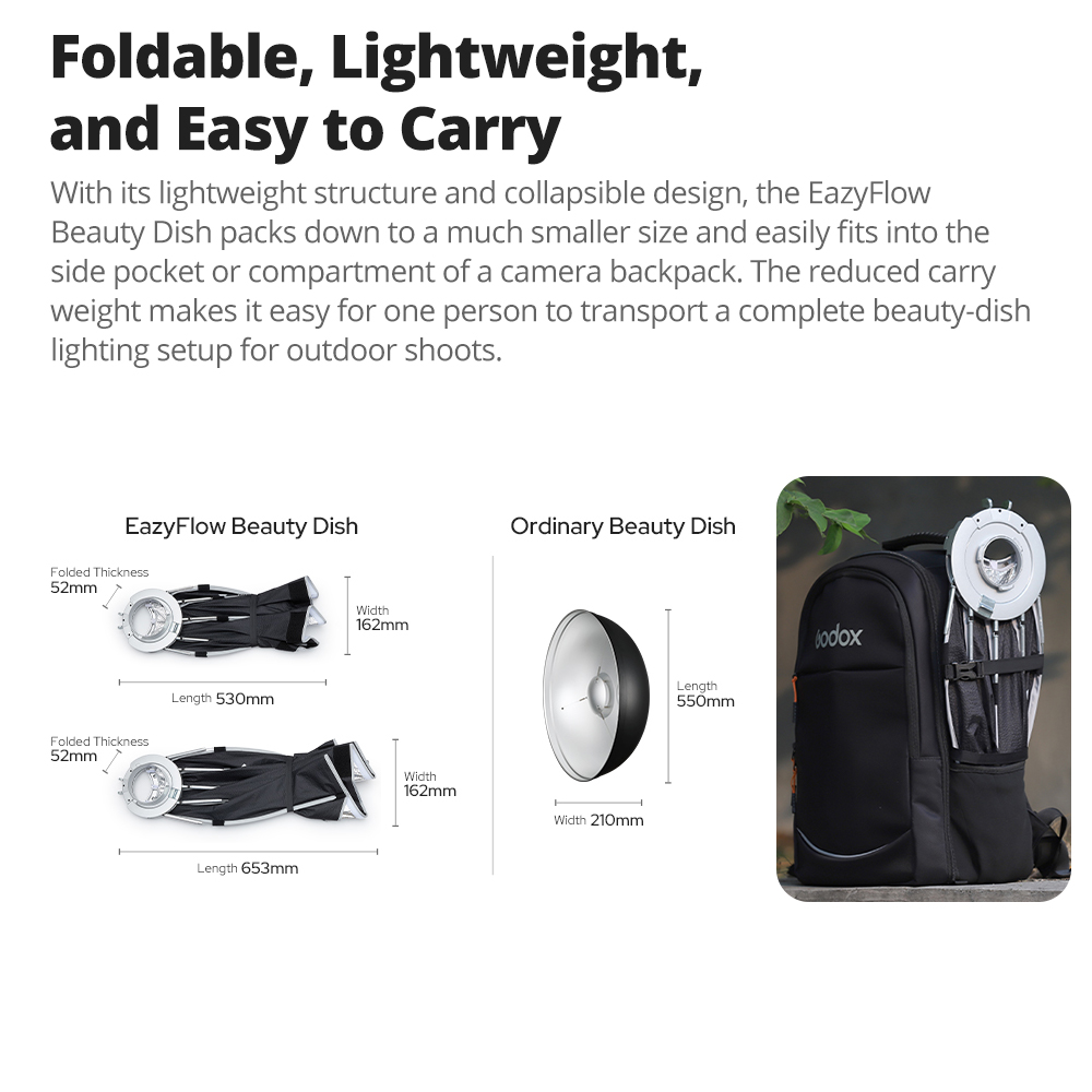 Nuovo Godox EazyFlow Beauty Di - Photography Lighting Meter recensione e prezzo