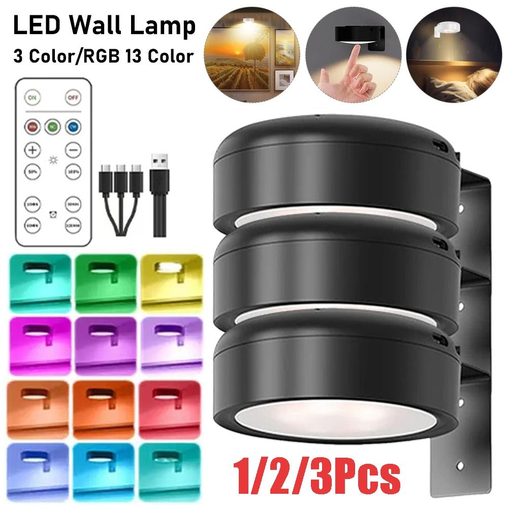 1/2/3 pezzi luce magnetica a L - Photography Lighting Wall recensione e prezzo