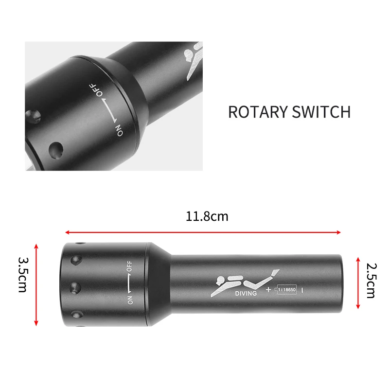 Nuova Torcia Subacquea LED T6  - Photography With Lighting recensione e prezzo