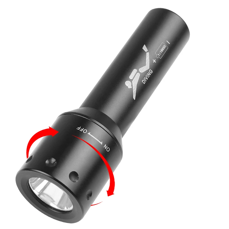 Nuova Torcia Subacquea LED T6  - Photography With Lighting recensione e prezzo