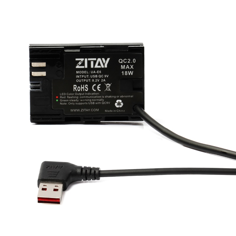 Batteria Fittizia ZITAY USB a  - Photography Lighting For Dummies recensione e prezzo