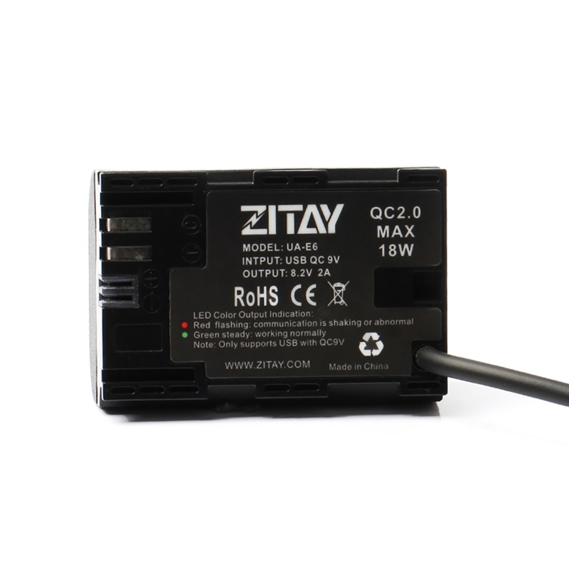 Batteria Fittizia ZITAY USB a  - Photography Lighting For Dummies recensione e prezzo