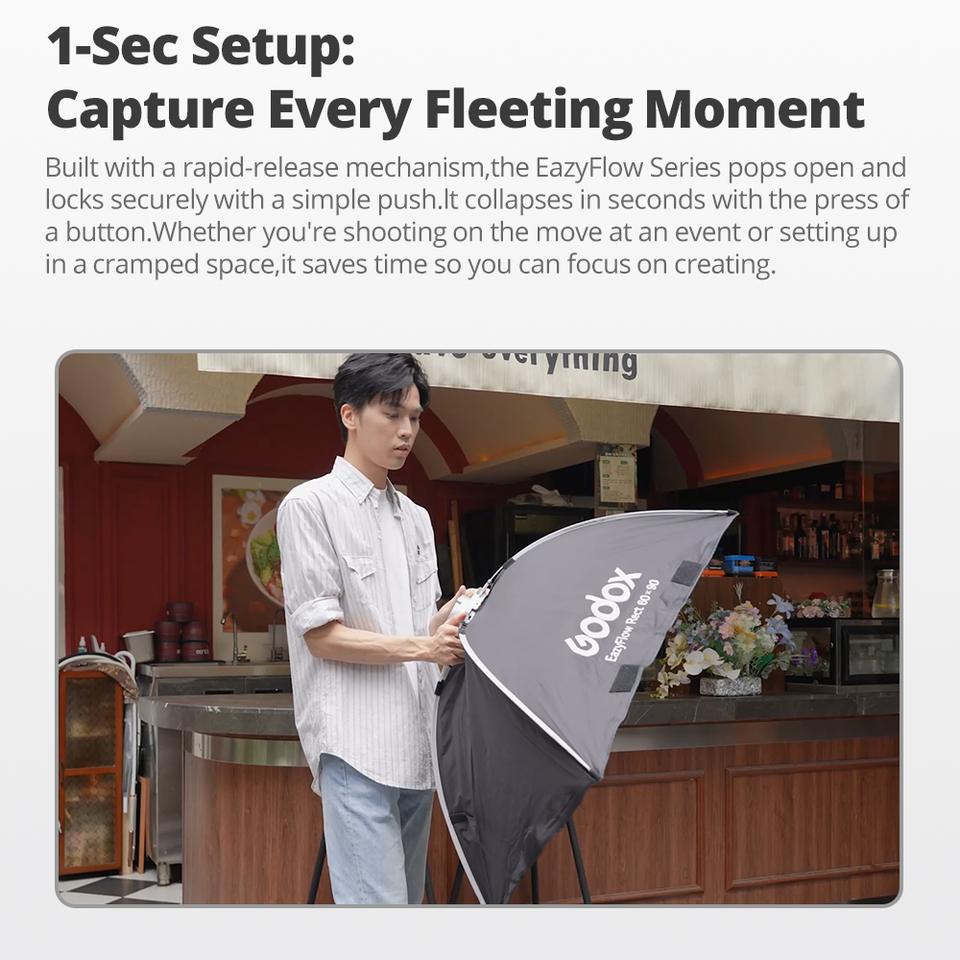 Softbox pieghevole Godox serie - Photography Lighting Meter recensione e prezzo